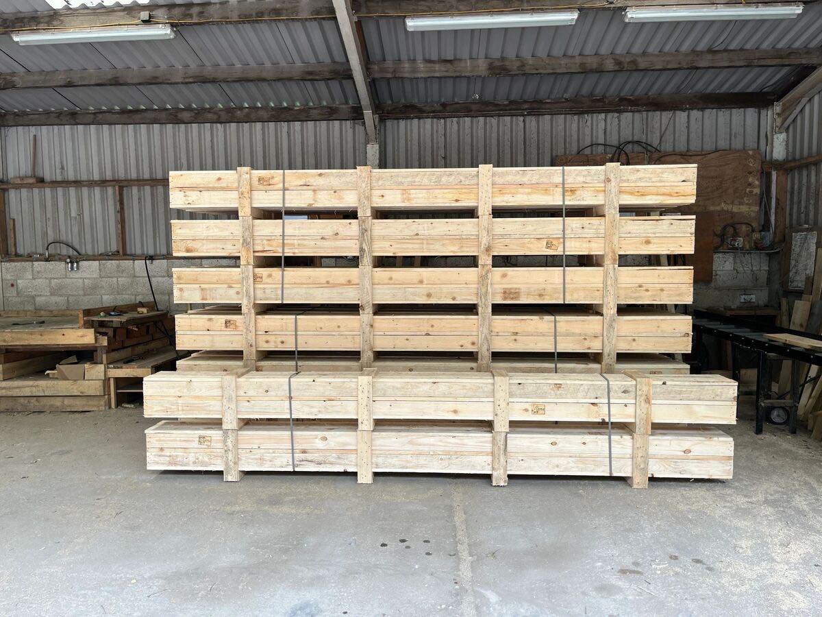 Timber Crates Storage