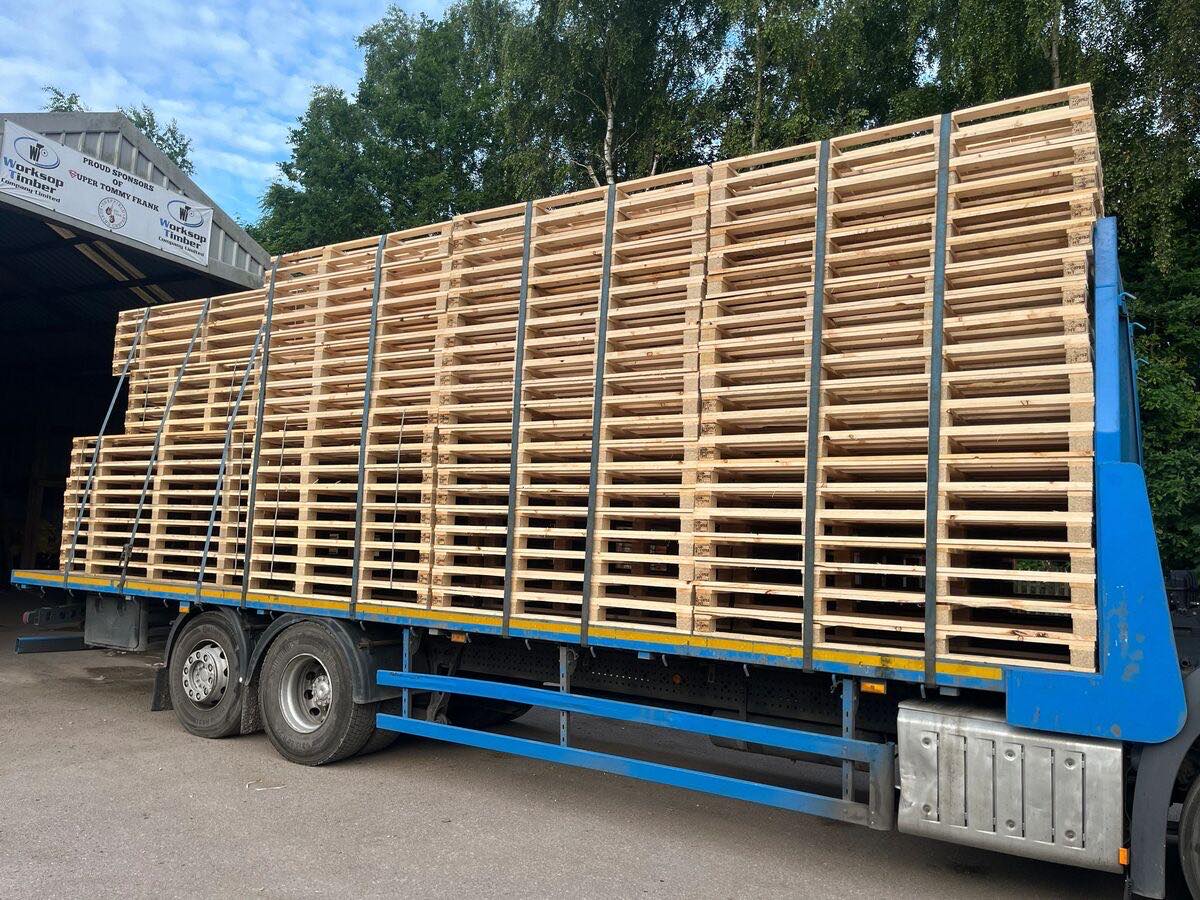 Pallets Ready for Delivery